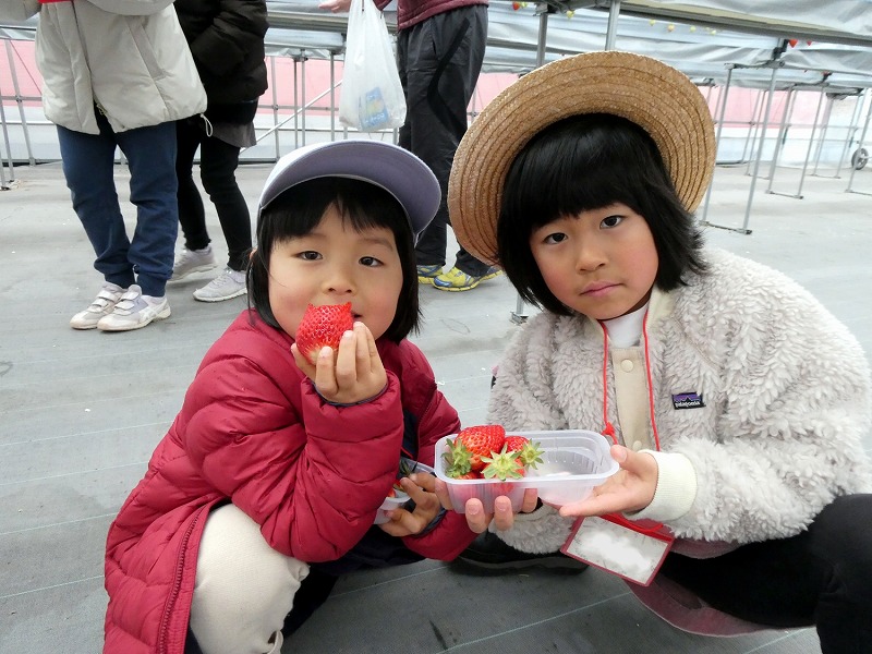 B-2　家族DEバス旅 イチゴ狩り＆BBQ