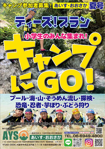 ディーズ！プラン夏号チラシ